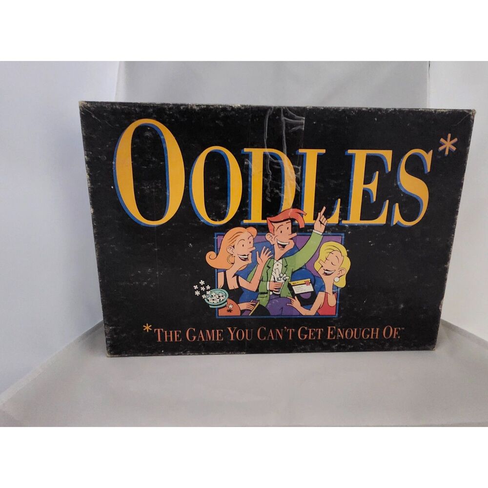 Oodles Board Game – Milton Bradley – Complete – Classic Party Game - Read Desc